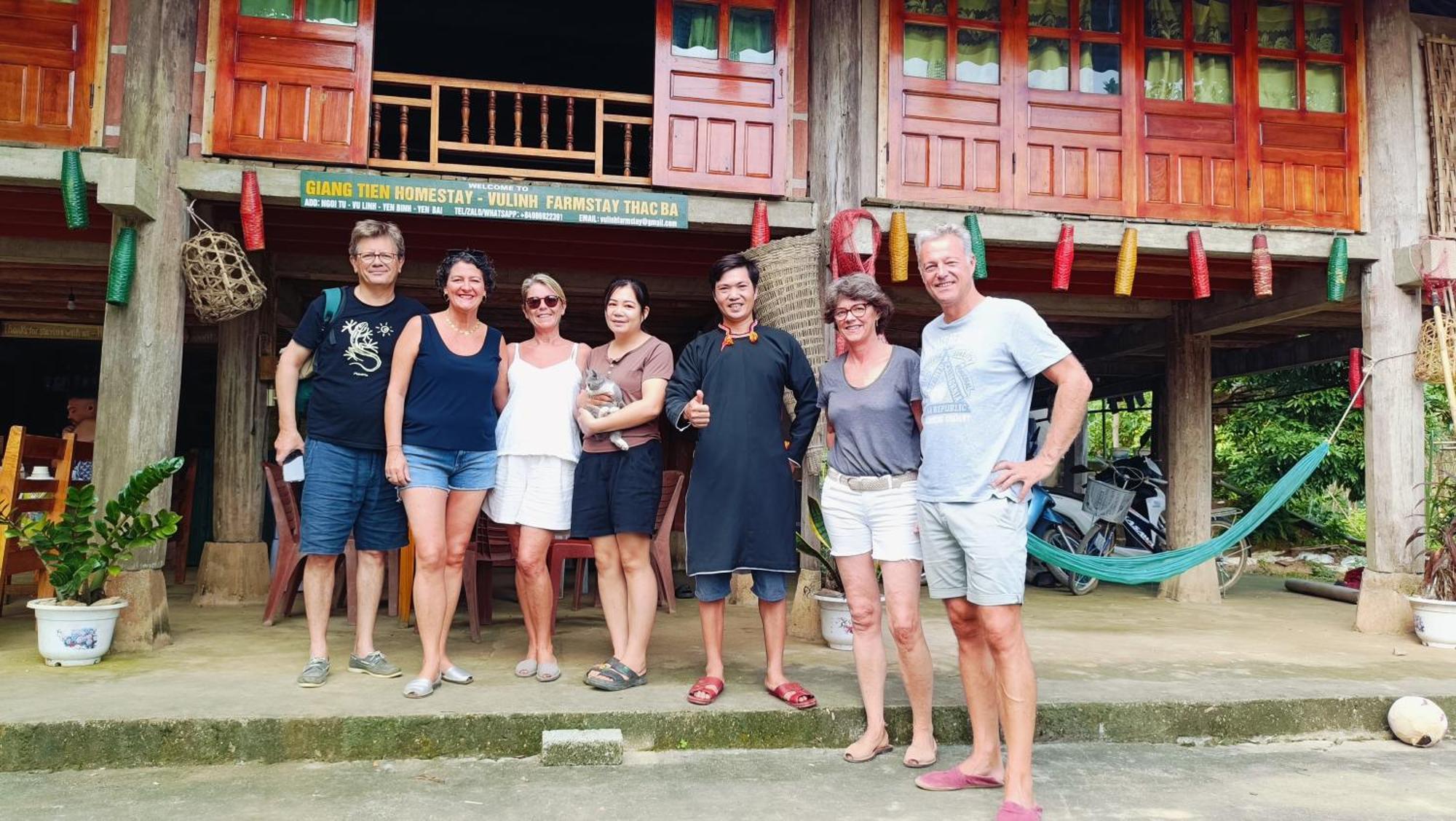 Giangtien Homestay-Vulinh Farmstay-Bungalow Yen Binh المظهر الخارجي الصورة
