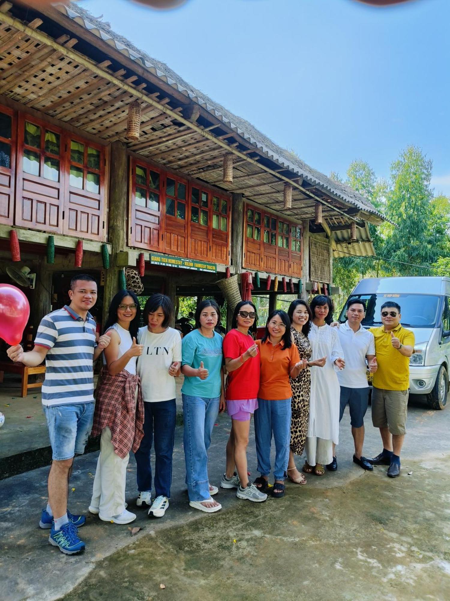 Giangtien Homestay-Vulinh Farmstay-Bungalow Yen Binh المظهر الخارجي الصورة