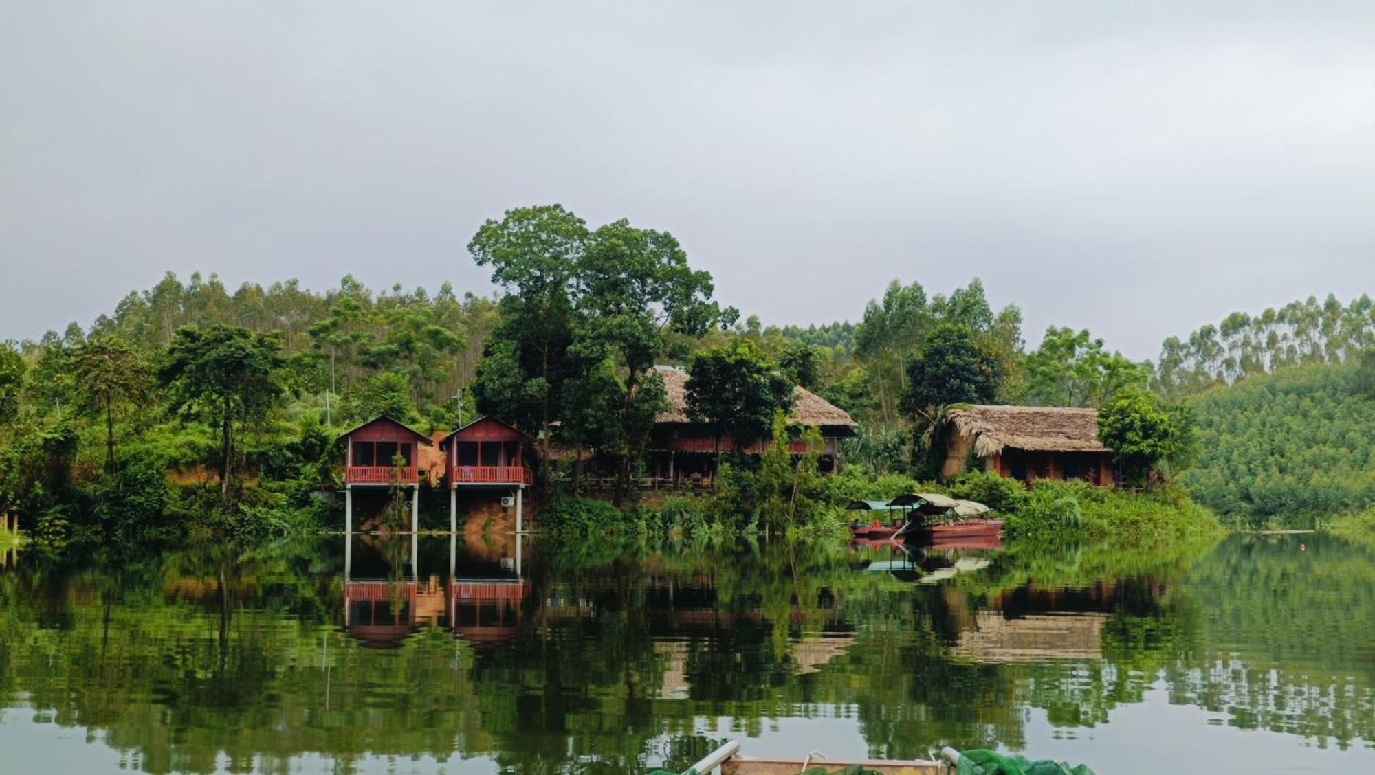 Giangtien Homestay-Vulinh Farmstay-Bungalow Yen Binh المظهر الخارجي الصورة