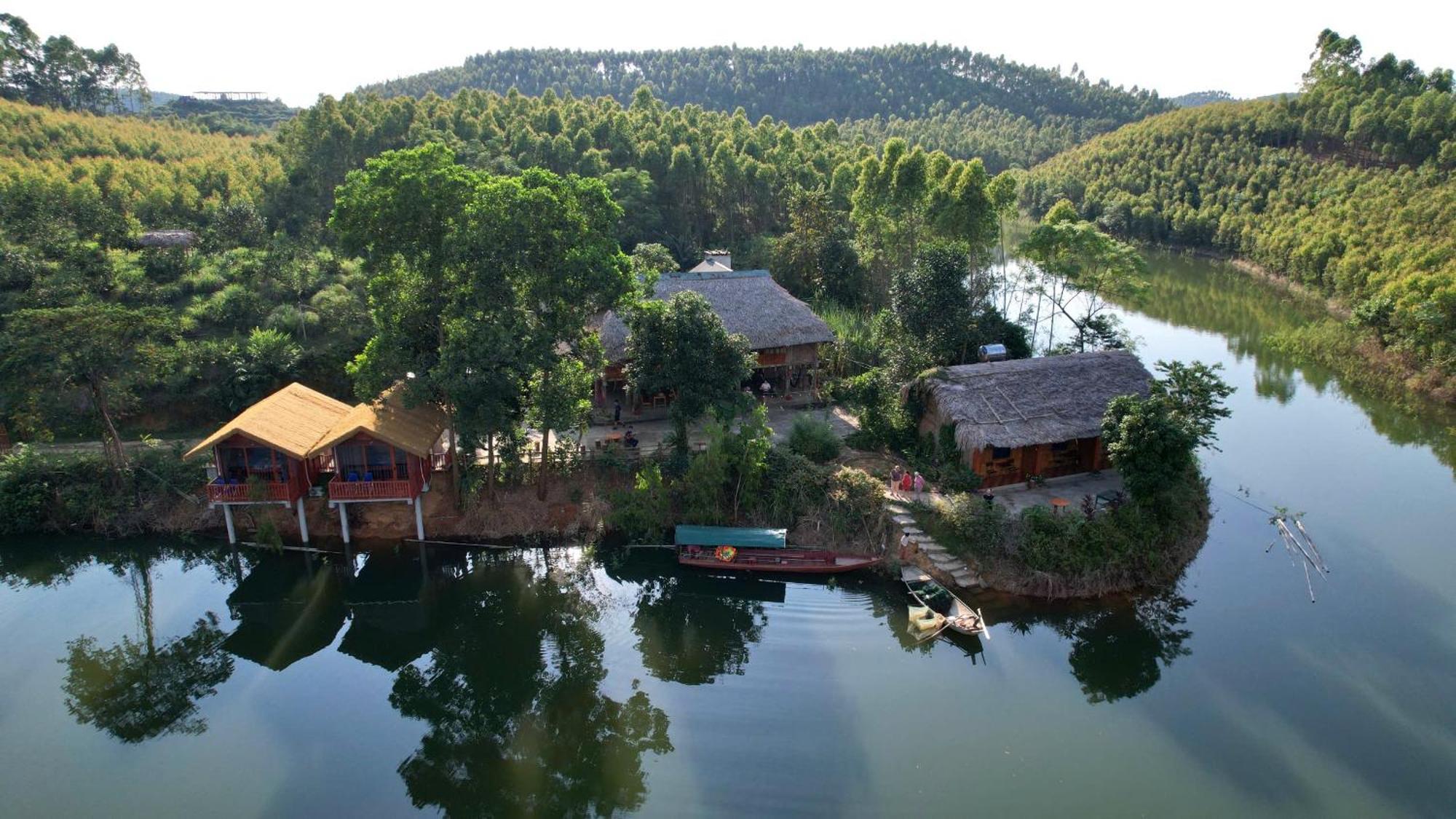 Giangtien Homestay-Vulinh Farmstay-Bungalow Yen Binh المظهر الخارجي الصورة